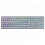 Canyon keyboard HKB-W11 uk/us rgb dual mode wireless grey cene