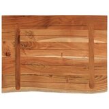  Kupaonska radna ploča 70x60x2 5 cm pravokutna od drva bagrema | shoptok.hr