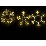 vidaXL Božični snežak med 252 LED Toplo bela 45 x 38 cm PVC | Shoptok.si