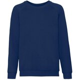 Fruit Of The Loom Granatowa bluza dziecięca Raglan Sweat | Shoptok.si