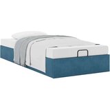 vidaXL Okvir za krevet bez madraca tamnoplavi 90x200 cm baršunasti | shoptok.hr