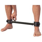 Zado Metal Spreader Bar with Leather Ankle Cuffs Black Cijene