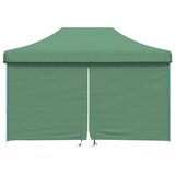 Šator za svadbe - šator za zabave Zelena 292 x 440 x 315 cm Oxford tkanina - Zelena s 4 bočna zida Da | shoptok.hr