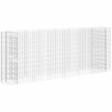 Furnova Visoka greda gabion pocinkano železo 260x50x100 cm, (21920676) | Shoptok.si