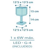Dalber 63451 - dečija LED lampica BABY DINOS 1xG4/4W/230V šarena | Eponuda.com