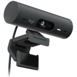 Logitech Kamera Brio 500, grafitna, USB | Shoptok.si