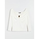 Sinsay Bluza s ukrasnim nabiranjem Slike