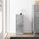 Stalak za kišobran s pohranom Betonski sivi 25 x 24,5 x 64 cm | shoptok.hr