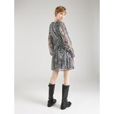 Only Obleka 'ONLRIA' svetlo siva / črna | Shoptok.si