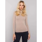 RUE PARIS Blouse-RV-BZ-5210.19-beige | Shoptok.si