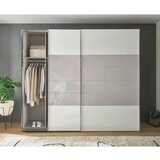 MID.YOU omara z drsnimi vrati, siva, bela | Shoptok.si