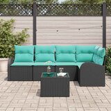  Sjedeća garnitura za vrt 5 kom. poliratan 234 x 124 x 85 cm | shoptok.hr