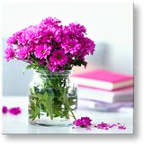  Slike na platnu roze CVEĆE_151-12 (moderne slike na platnu) | ePonuda.com