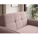 ELTAP Ružičasta sklopiva/s prostorom za odlaganje sofa od šenila 102 cm Laine – | shoptok.hr