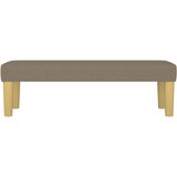  Klupa smeđesivi 100x30x30 cm od tkanine | shoptok.hr