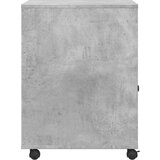 vidaXL Stalak za pisač s kotačima betonska siva 60 x 50 x 67 cm Cijene