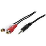 Logilink CA1045 cinch / klinker avdio priključni kabel 5.00 m črna (mat), (20431686) | Shoptok.si