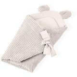 MeowBaby Bež ovijalka iz manšestra za dojenčke 35x65 cm - | Shoptok.si