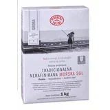 Tradicionalna groba nerafinirana nejodirana morska sol 1 kg