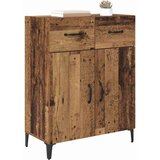 vidaXL Strani šal Star les 34 x 69,5 x 90 cm Konstruiran les | Shoptok.si