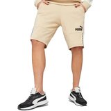 Puma Kratke hlače & Bermuda Essentials Block Tape Siva | Shoptok.si