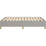  Okvir za krevet bez madraca svjetlosivi 140x200 cm od tkanine | shoptok.hr