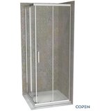 Copen Tuš kabina C-02-43K900 Atlas Pro srebrni ram 90x90x195cm providno staklo 6mm | ePonuda.com