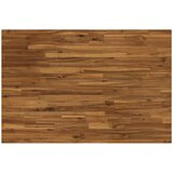  120 x 70 x 75 cm Čvrsto drvo akacije Prirodna i bijela | shoptok.hr
