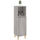  Kupaonski ormarić sivi hrast 30x30x100 cm konstruirano drvo Siva | shoptok.hr