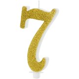 TOMOŠPED Svijeća zlatna br.7, 10 cm Cijene