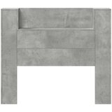  Uzglavlje Betonski sivi 120 x 16 5 x 103 5 cm Konstruirano drvo | shoptok.hr