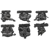 Fantec Teenage Mutant Ninja Turtles 6 Pack Pin Badge Set Cene