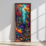 Wallity slika LONG009-S/120-40, 40 x 120 cm Cene