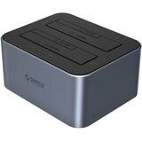 Orico DOCKING STATION ZA 2 SATA DISKA 2.5 3.5 HDD SSD S FUNKCIJO KLONIRANJA, (5000347170) cene