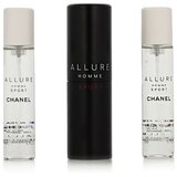 Chanel Allure Homme Sport EDT Refillable 20 ml + EDT Refill 2 x 20 ml (muški poklon set) | shoptok.hr