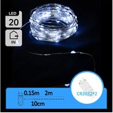 Aigostar LED lanac 20xLED/2x3V 2m hladno-belo svetlo | Eponuda.com
