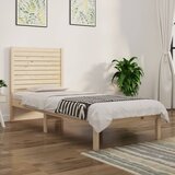 Furnova Posteljni okvir iz trdnega lesa 90x190 cm, (21940765) Cene