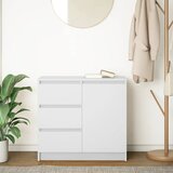 Komoda s ladicama bijela 71x35x84 cm konstruirano drvo | Eponuda.com
