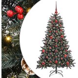 vidaXL Umestno božično drevo med 150 LED Zelena 68 x 68 x 120 cm | Shoptok.si
