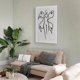  Slika - Butterfly Woman (1 Part) Vertical 20x30 Na talijanskom platnu | shoptok.hr