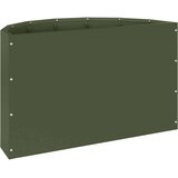 Cvetlično korito Oljčno zelena 60 x 30 x 35 cm Jeklo, (5000207701) | Shoptok.si
