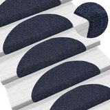  Prostirke za stepenice samoljepljive 20 kom 56x17x3 cm plave poluokrugle | Shoptok.si