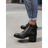 Sinsay Gležnjače od umjetne kože s visokim potpeticama | shoptok.hr