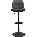 Unique Furniture Temno siv barski stol z nastavljivo višino Colville – | Shoptok.si