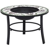 vidaXL Kurišče z mozaikom zeleno 68 cm keramika, (20759280) Cene
