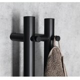 Sapho električni sušač peškira papinado 40W 120x11 cm mat crna | Eponuda.com