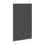  Plisirana roleta crna 80x100 cm širina tkanine 79,4 cm | shoptok.hr