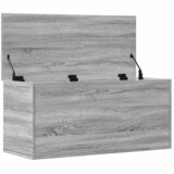  Kutija za pohranu boja hrasta 100x42x46cm od konstruiranog drva | shoptok.hr