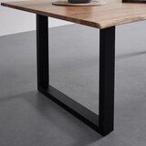 Bessagi Home jedilna miza malmo, les akacije, 200x100 cm | Shoptok.si