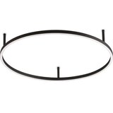 Ideal lux - led plafonsko svetlo oracle slim LED/37W/230V 2700K prečnik 70 cm crna | Eponuda.com